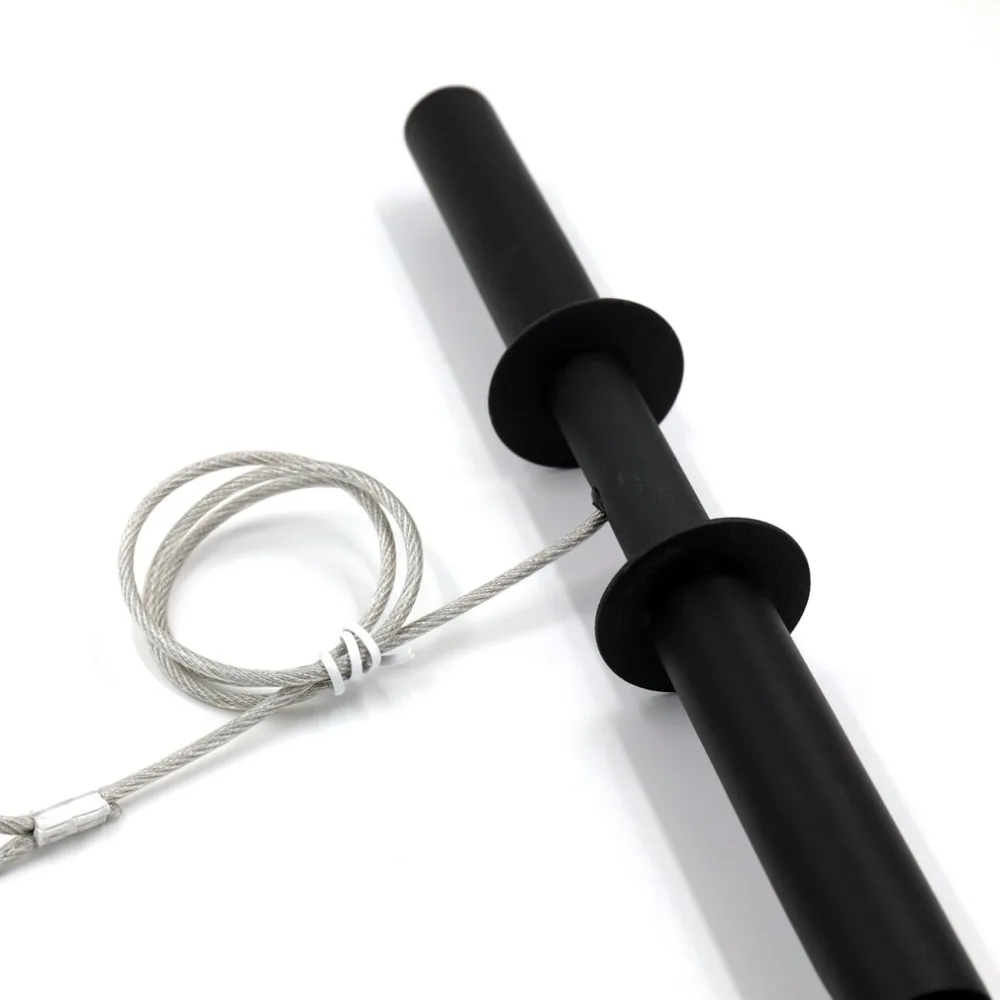 Gym Fitness Forearm Trainer Strengthener Hand Gripper Strength Exerciser Weight Lifting Wrist Rolle