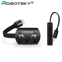 G4 Беспроводной Wi-Fi дисплей ключ приемник MiraScreen 1080P HD tv Stick Miracast Airplay отзеркаливание DLNA к HD tv проектор