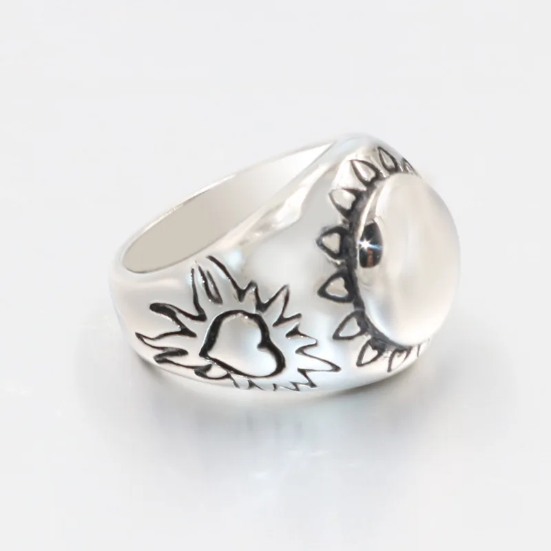 

New Ring Men's Square Projection Surface Men's Ring Free Shipping