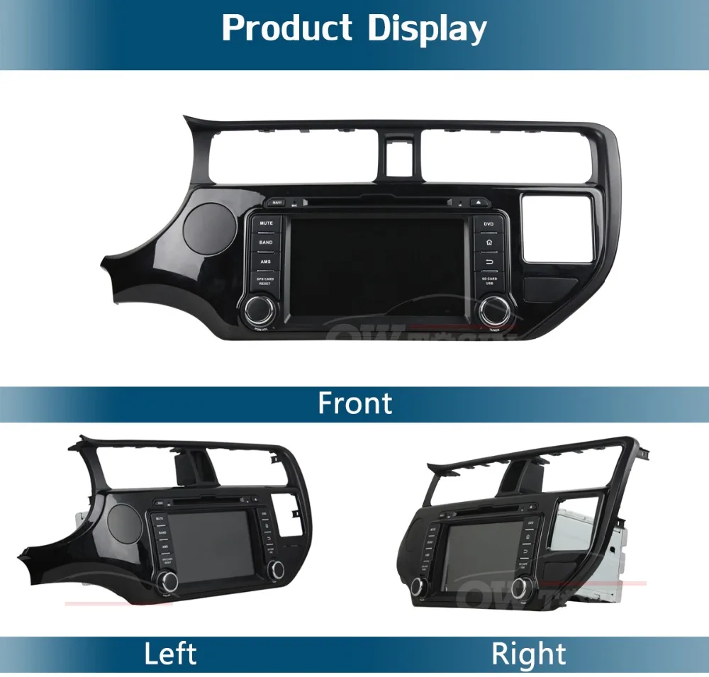 Perfect 7" IPS 8 Core 4G RAM+64G ROM Android 9.0 Car DVD Radio GPS Navi For KIA RIO K3 2011 2012 2013 2014 DSP CarPlay Parrot BT Stereo 13