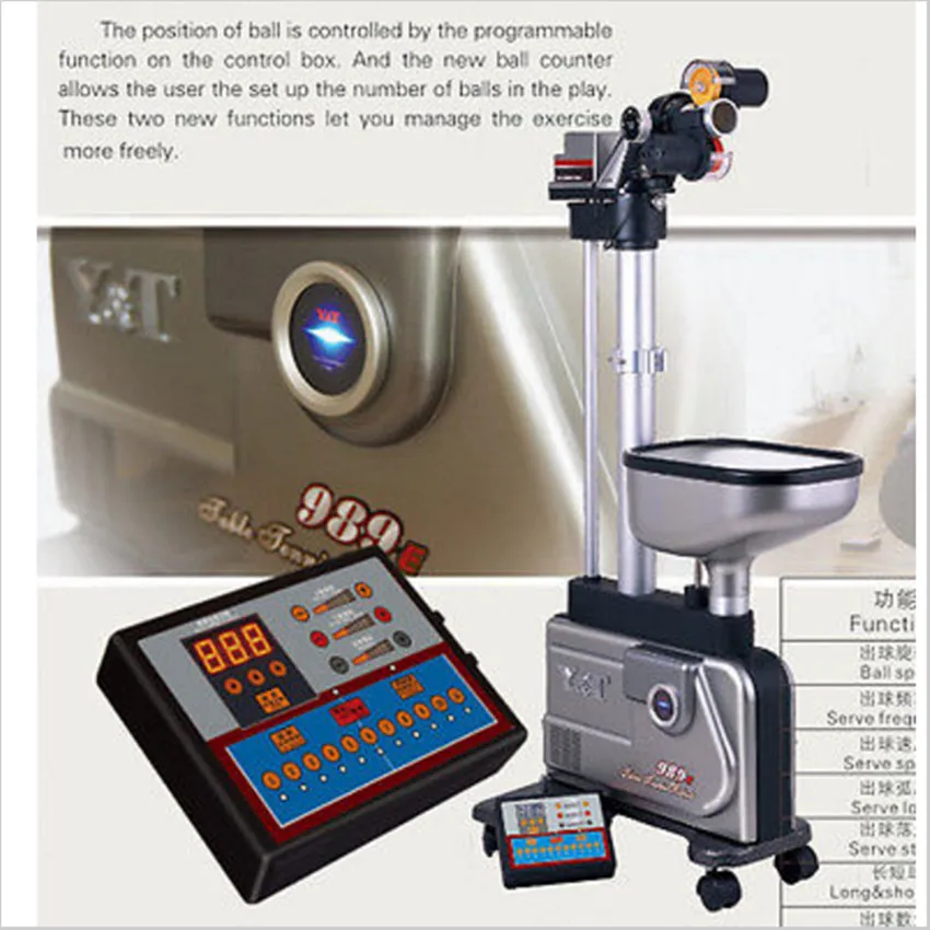 New Table Tennis Robot Balls Picker Ping Pong Auto Ball Training