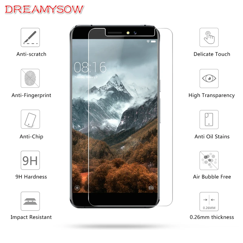 

Tempered Glass For Ulefone X S9 Pro S 2 Power 3 3S Premium Screen Protector Toughened protective film For Ulefone be touch film