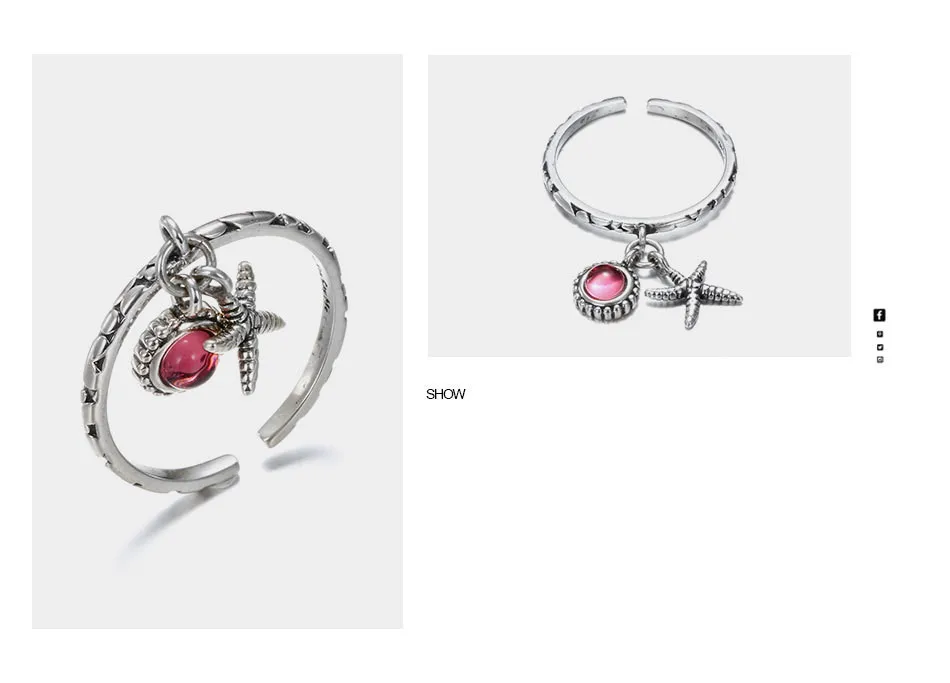 925-Sterling-Silver-Starfish-Rings-Wholesale-Wedding-Engagement-Cute-Rose-Pearl-Rings-2018-New-Arrival-Best-T10