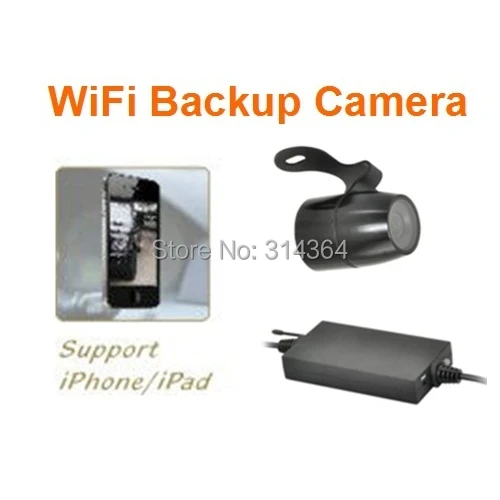 

HOT Waterproof Backup Night Vision Wireless Car Camera Support Wired Connection/WiFi and iPhone/Android Free Shipping