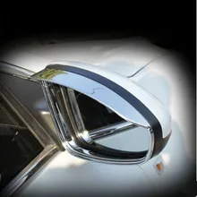 New Arrival Car rearview mirror Rain Eyebrow ABS Chrome Material For Chevrolet Cruze hatchback Sedan Car styling