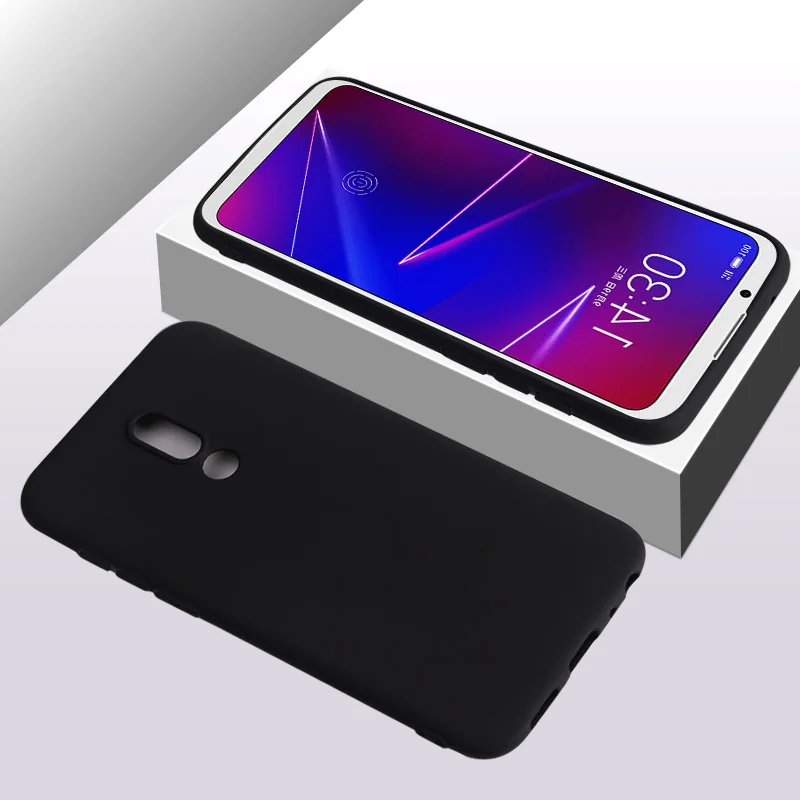 Мягкий чехол для Meizu 16X силиконовый задняя крышка телефона ТПУ Защитная