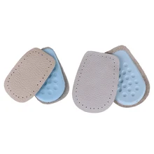 1 пара бархатных боли крупного рогатого скота скрывает эластичный латексный каблук половина обуви колодки обуви подушки удобные буферные стельки