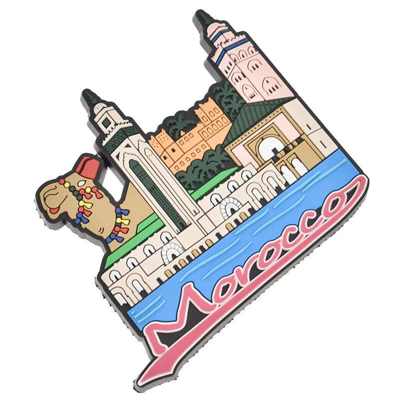 

Morocco Fridge Magnets Cartoon Camel View Refrigerator Magnet Collection Modern Home Kitchen Decoration Wholesale