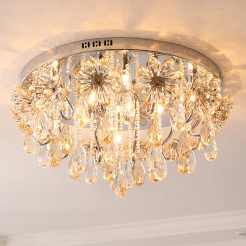 

Contemporary LED Crystal Ceiling Lights corridor lamps vestibule lobby balcony bedroom bedside lights embedded lighting fixture