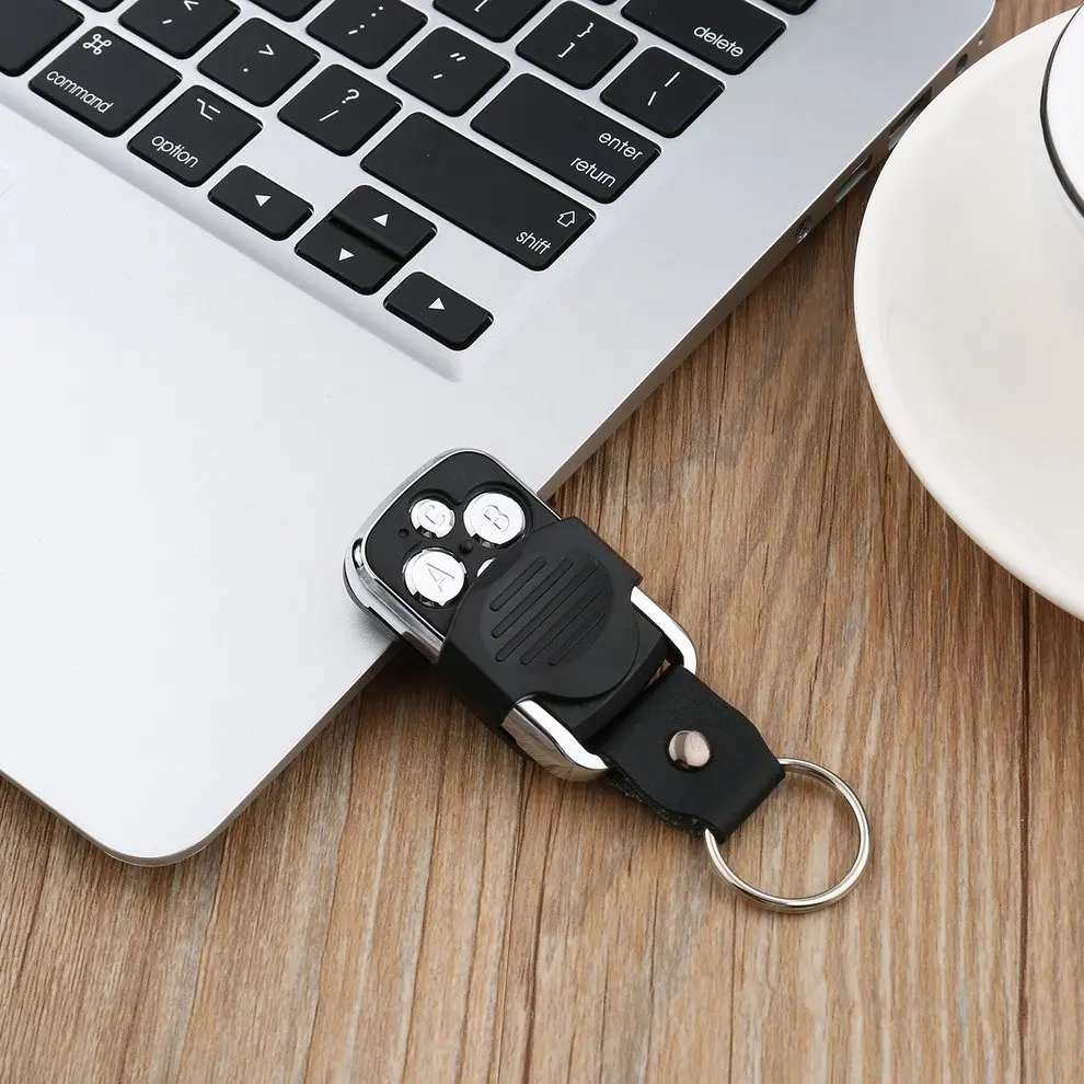 

10PCS Universal Wireless RF Remote Control Key 4 Channel ABCD 433MHz Electric Garage Door Alarm Controller Car Keys