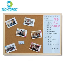 Whiteboard Bullentin Magnetic Cork New 3:1 XINDI Combination Wood-Frame Dry-Wipe Pine