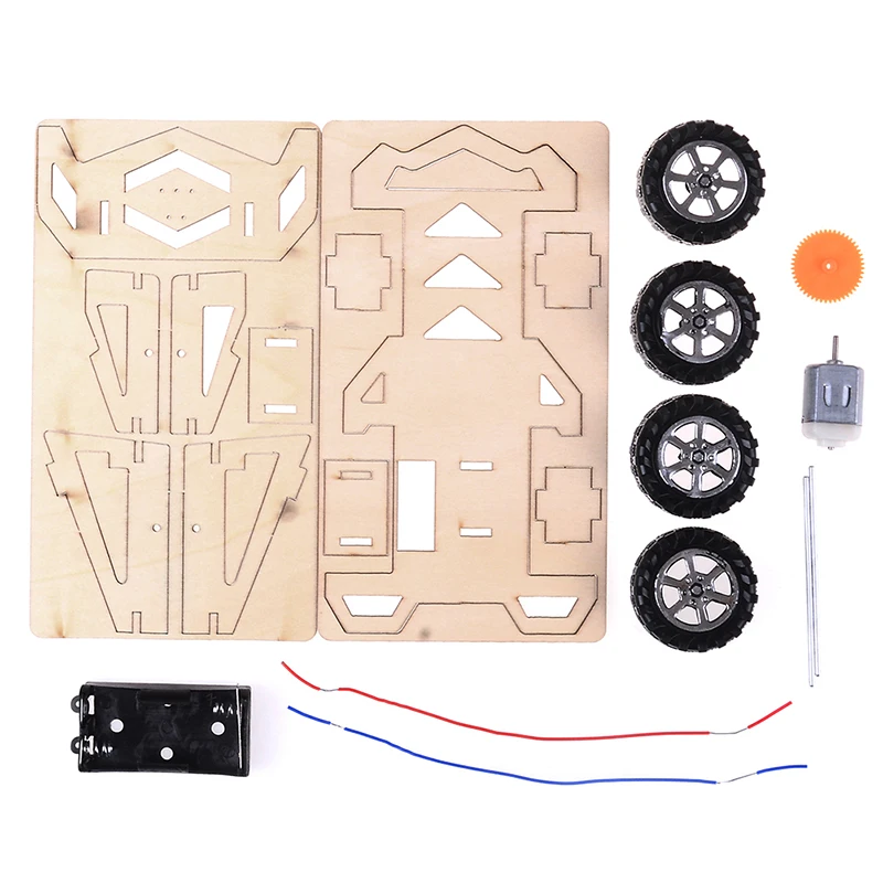 DIY шестерни Drive механические модели строительство Наборы сборки игрушка в подарок интерактивные, образовательные игрушка для детей; из дерева сборки автомобиля