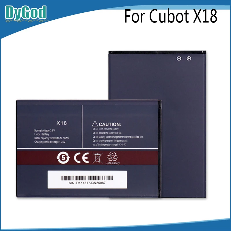 3200 мАч для Cubot X18 Сменный аккумулятор смартфонов | Мобильные телефоны и аксессуары