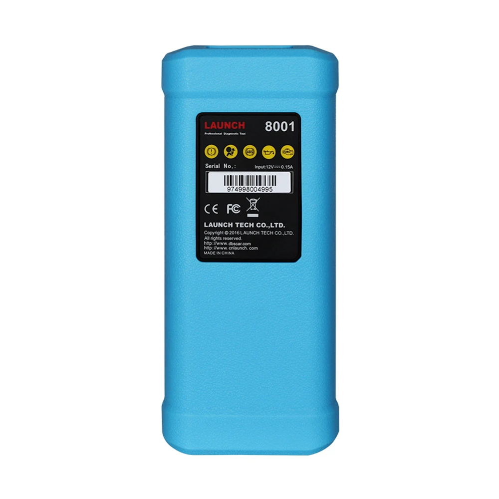 10 шт./лот Старт OBD2/считыватель кода EOBD сканер CReader 8001 диагностический инструмент CR8001 Поддержка масла, EPB, BMS, SAS, АБС, Сброс DPF