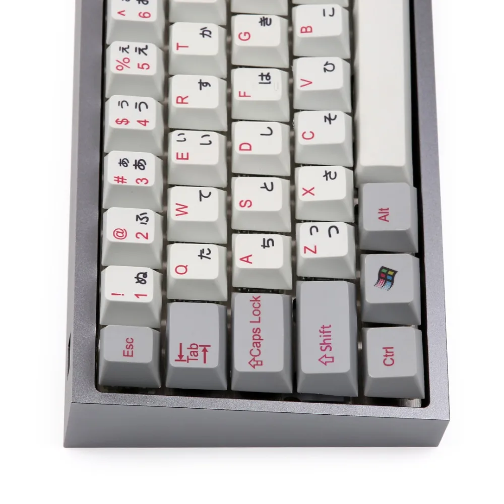 Японский keycap PBT meterial Dye-sub ключи для GK64 mehcnaical клавиатуры