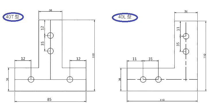 40T 40L Joint board