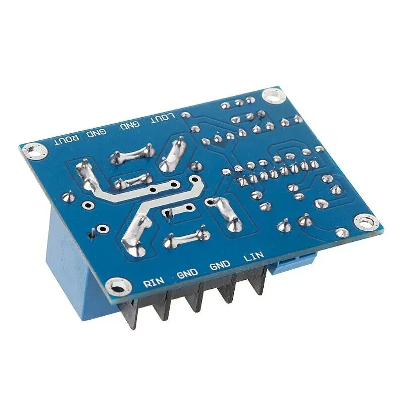 UPC1237 двухканальный динамик защиты печатная плата загрузки DC 12-24V Mute Delay