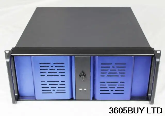 

Double door aluminum panel 4u computer case server computer case monitor host hard drive