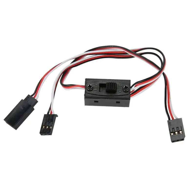 

1pc Universal Plug 3 Way Power On Off Switch Connector Receiver Switch for JR for FUTABA RC Boat Accessory