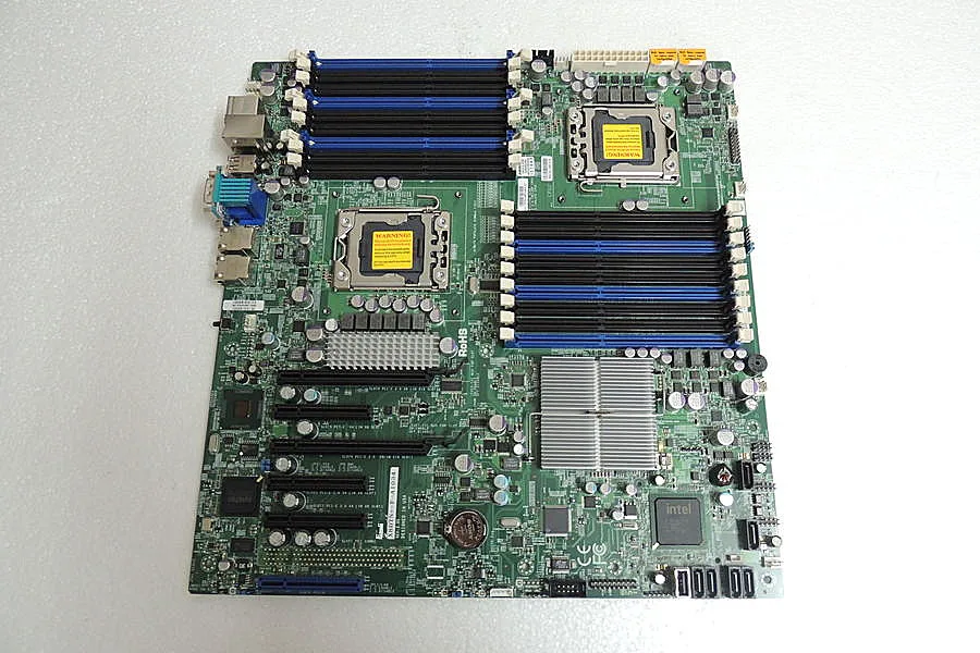 Applies to For Supermicro X8DTN+-F X58 server motherboard LGA1366 5520 chipset well tested working