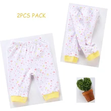 Детские штаны из 2 предметов детская одежда из хлопка штаны для новорожденных мальчиков и девочек детские брюки одежда для малышей, комбинезон детские штаны