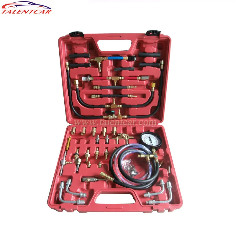 

2016 BOTTOME PRICE TU-443 Fuel Pressure Tester Kit Master Fuel Injection Pressure Test Kit TU443 Manometre Full Set