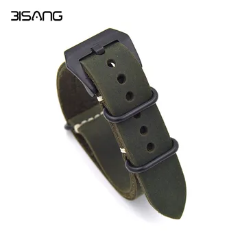 

Men Strap New High-end 5color Watchband 20mm/22mm/24mm/26mm Watch Straps Fashion Green Watch Band For Nato Top Selling