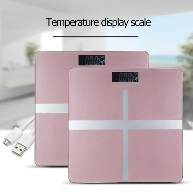

180kg High Precision Body Fat Scale Smart Electronic Digital LCD Temperature Display Body Weight Scale Balance
