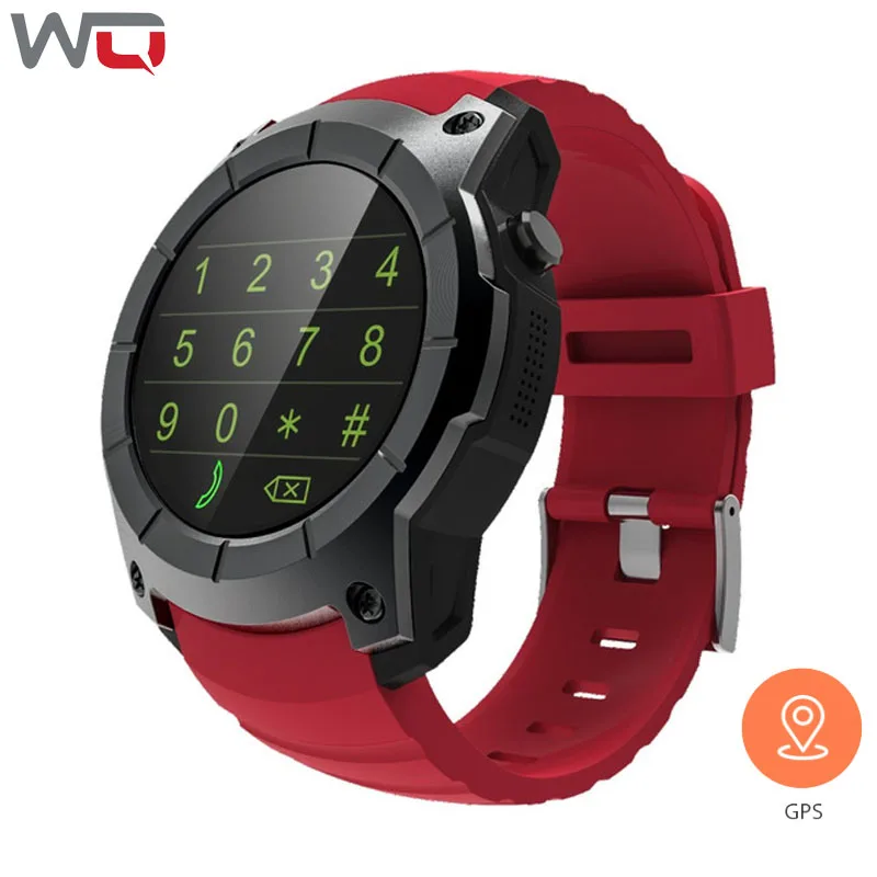 WQ S958 GPS Смарт часы телефон Sim вызов сообщение спортивные 50 м Водонепроницаемый