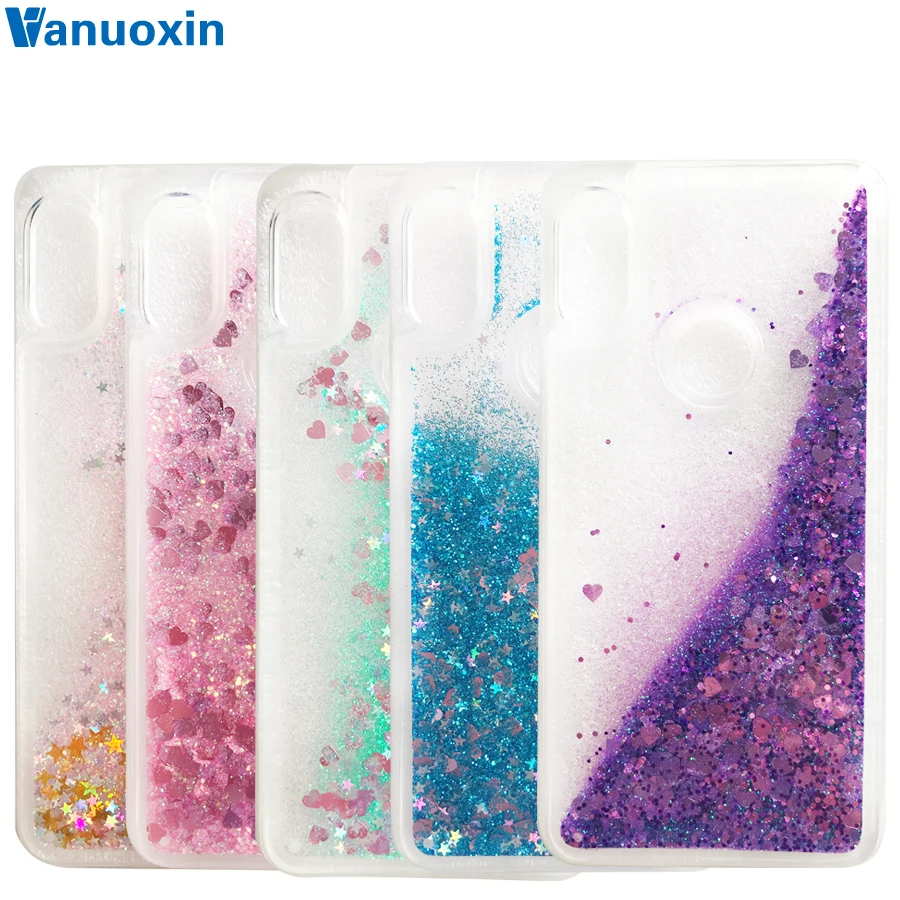 

Liquid case For Funda Samsung Galaxy M20 M10 case For Coque Samsung M20 case cover Glitter Dynamic Silicone Soft TPU phone cases