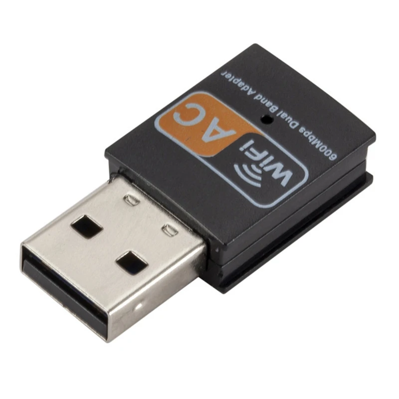 

600Mbps Dual Band 2.4G / 5G Hz Wireless Lan USB PC WiFi Adapter Network RTL8811CU