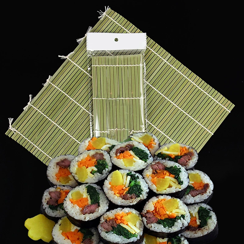 DIY Food Accessories Handmade Rice Roller Sushi Maker Bamboo Rolling
