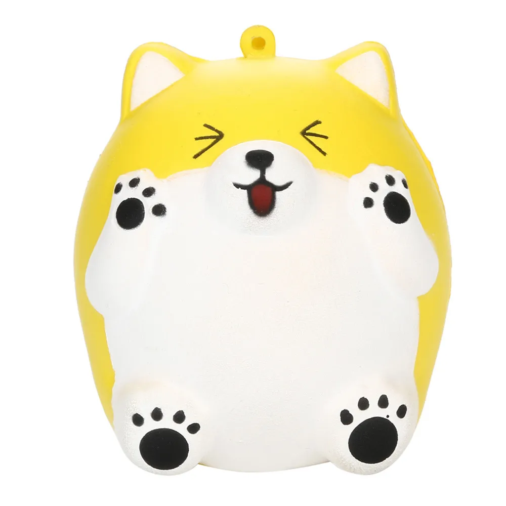 Kawaii Smile Bear Squeeze Toys медленный рост крем ароматизированные мягкие игрушки для снятия стресса сквиши антистресс детские игрушки 10*8*7 см