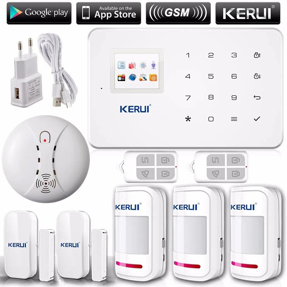 Сигнализация kerui gsm инструкция