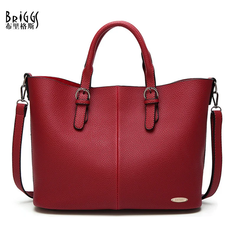 

BRIGGS Fashion Woman Shoulder Bags Famous Brand Luxury Handbags Women Bags Designer High Quality PU Leather Women Mujer Bolsas