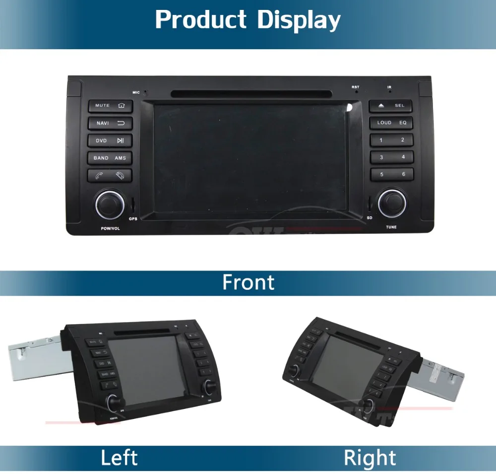 Discount 7" IPS 8Core 4GB RAM 64GB ROM Android 9.0 Car DVD Radio GPS Player For BMW E53 E39 M5 X5 1999-2005 DSP CarPlay Parrot BT Stereo 13