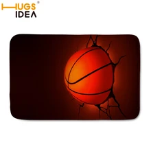 Бренд HUGSIDEA, напольный коврик на заказ, баскетбольный ковер для украшения дома, коврики для ванной, баскетбольные коврики и ковры для детской спальни