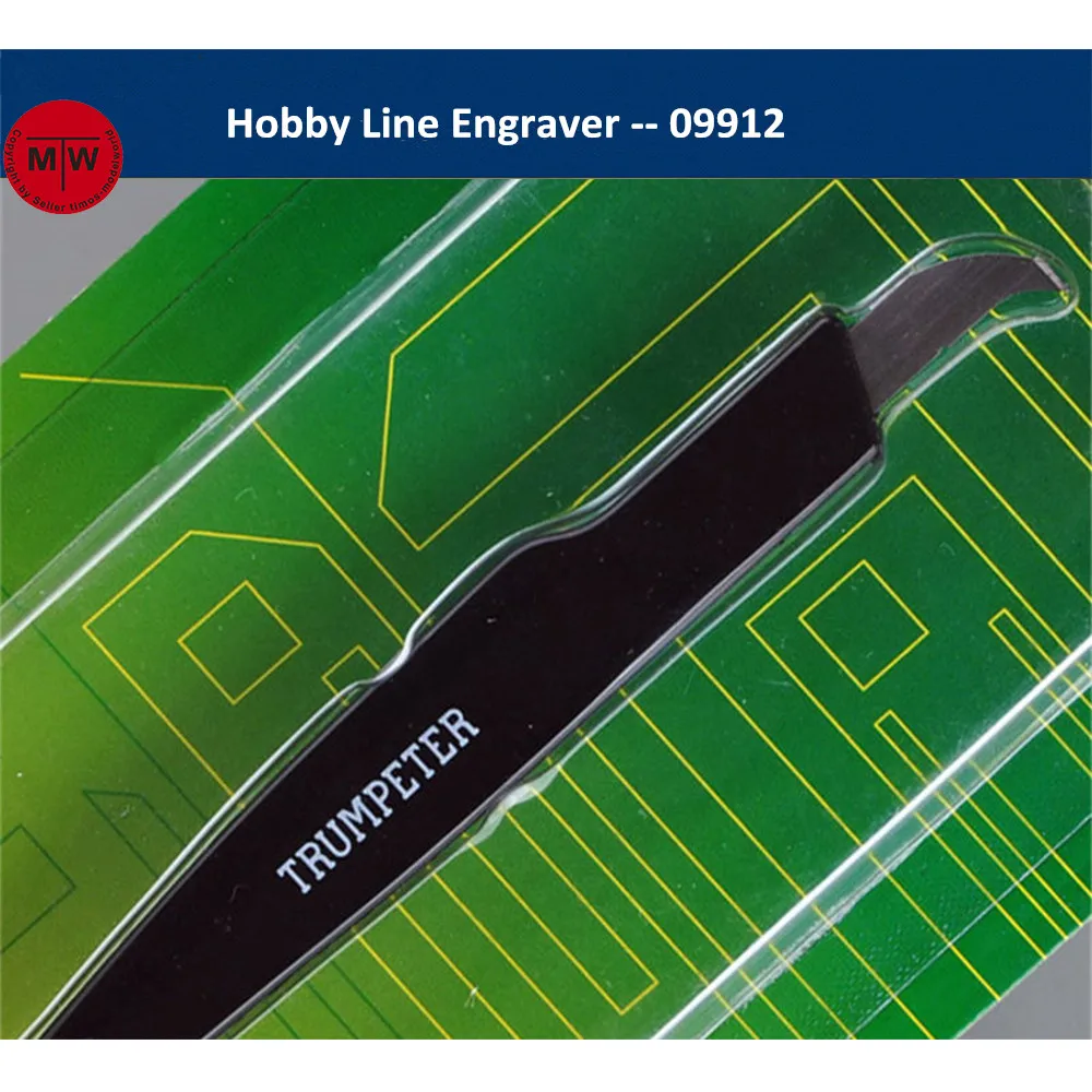 Trumpeter Master Tools 09912 Hobby Line Engraver Model Building Craft Tool(as picture)
Trumpeter Master Tools 09912 Hobby Line Engraver Model Building Craft Tool(as picture)