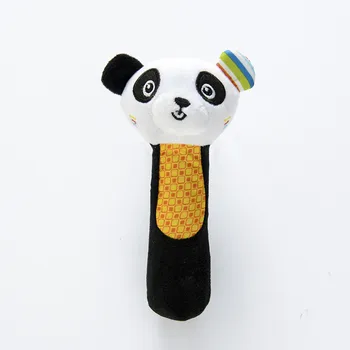 

Newborn Baby Developmental Hand Grip Cartoon Baby Toy Animals Handbells Cute Animal Soft Baby Socks Toy Wrist Rattles