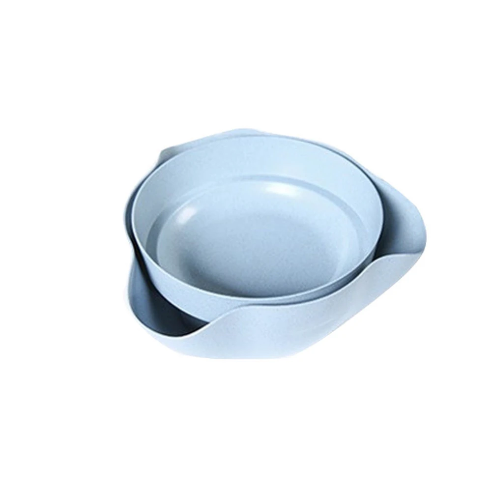 Dual Layers Novelty Kitchen Plastic Fruit Basket Holder Home Non-toxic Accessory (1)