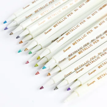 

20 Colors DIY Manga Metallic Marker Artistic Brush Pen Set Graffiti Art Marker For Drawing Sketching Stationery School Supplies