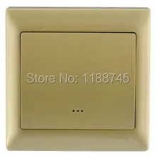 Домашний одиночный настенный выключатель Z-Wave модуль домашней автоматизации TZ36S из серебра или золота
