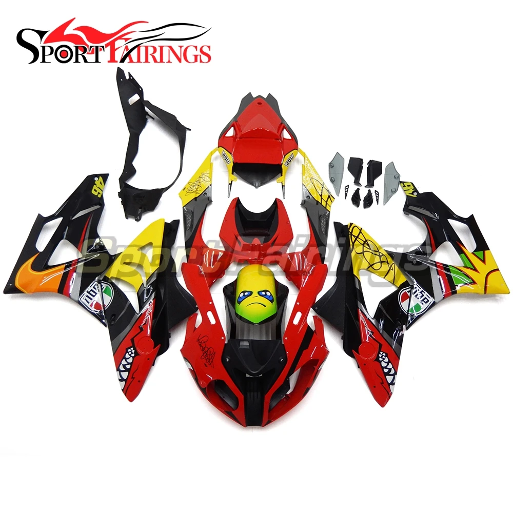 

Fairings For BMW S1000RR 11 12 13 14 2011 2012 2013 2014 ABS Motorcycle Fairing Kit Motorbike Bodywork Cowling Red Yellow Black