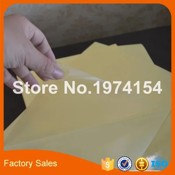 40 Sheets A4 Glossy Self Adhesive Paper Address Label Sticker Laser Inkjet Print