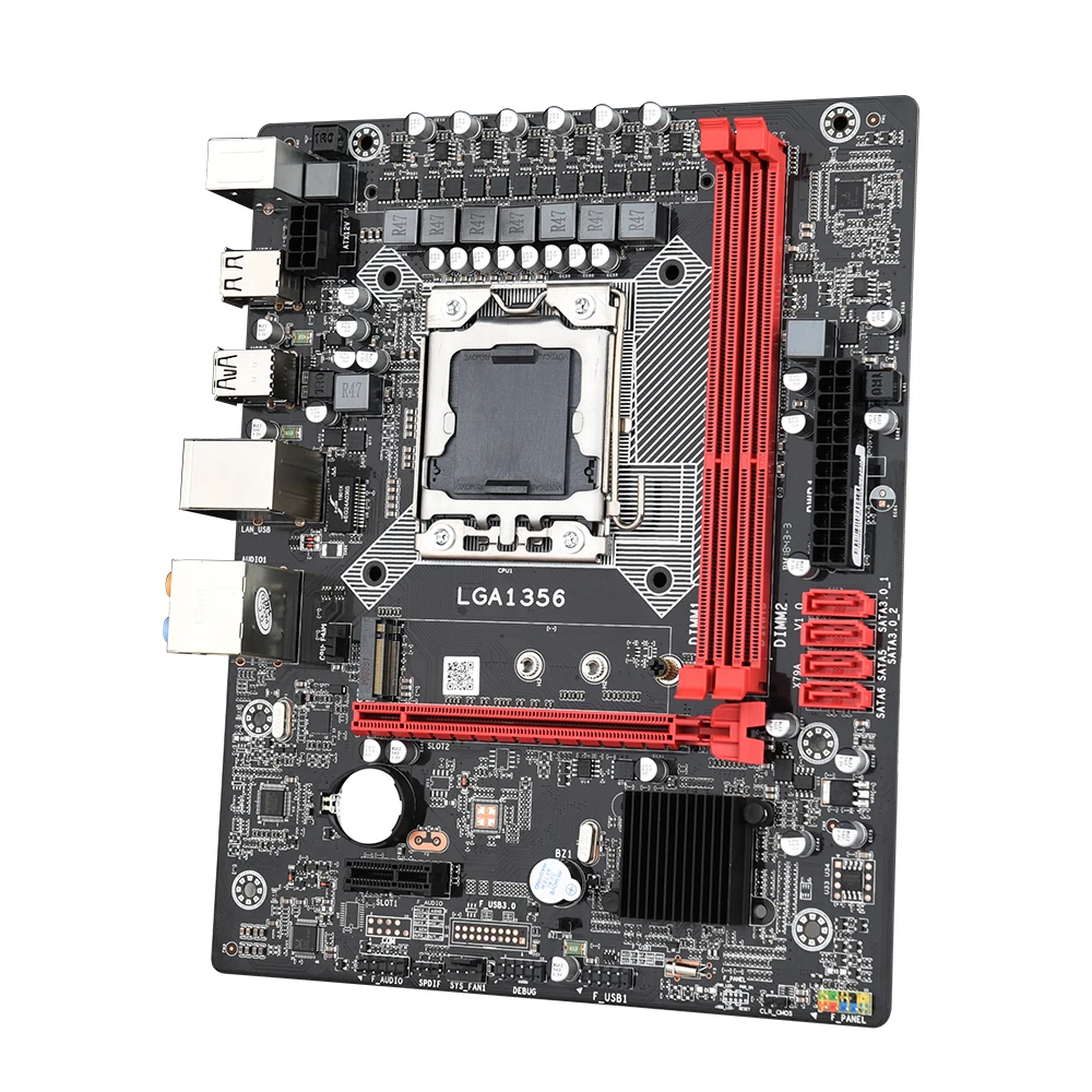 Kllisre X9A LGA 1356 материнская плата поддерживает серверную память REG ECC и процессор LGA1356 xeon E5