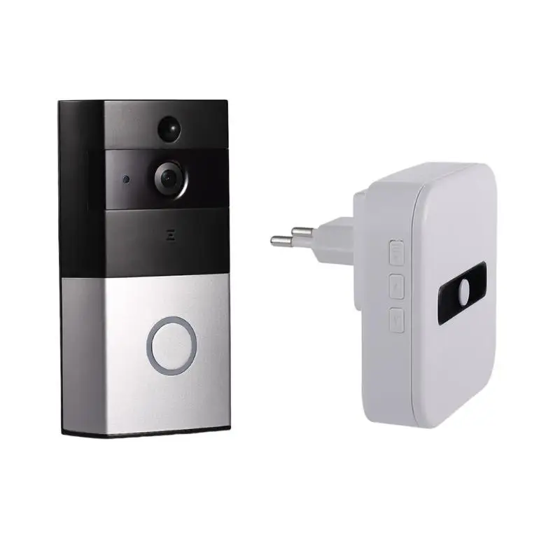 

Wireless WiFi Video Doorbell PIR Motion Sensor IP Camera Intercom Kit Door Phone Intercom Home Security,Support IOS Android