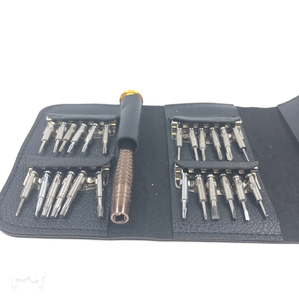 25-in-1 steel screwdriver repair kit for mobile phones, tablet and other equipment repair
