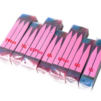 

AYJ 100pcs Paddy Battery Adhesive Sticker for iPhone 5S 6 6S Plus 7 7Plus 5 3M Double Tape Glue Replacement Parts for 8 8 Plus X
