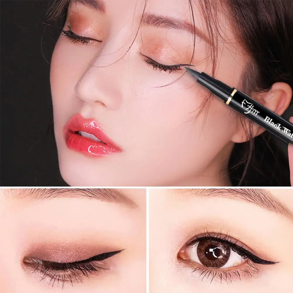 

Smooth and very fine eyeliner liquid waterproof durable makeup female home eyeliner makeup crayon eyes black CW29