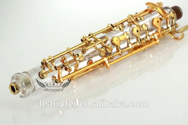 Oboe-player-full-automatic-gold-plated-crystal (5)